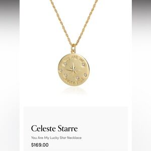 Gold Lucky Star Pendant Necklace